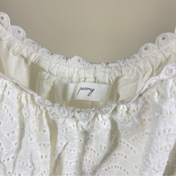 NWOT Peony Swimwear Holiday Mini Dress in Seashell - Picture 6 of 8